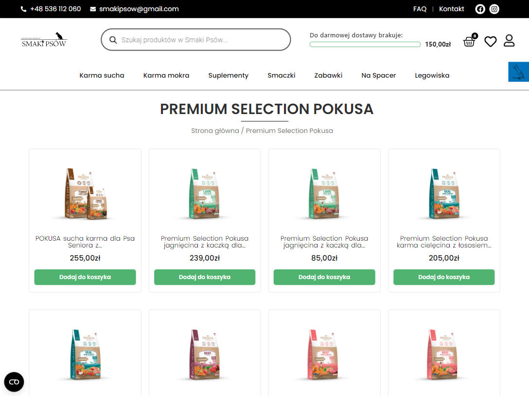 Pokusa Premium Selection – czym wyróżnia się ta karma klasy premium dla psa?