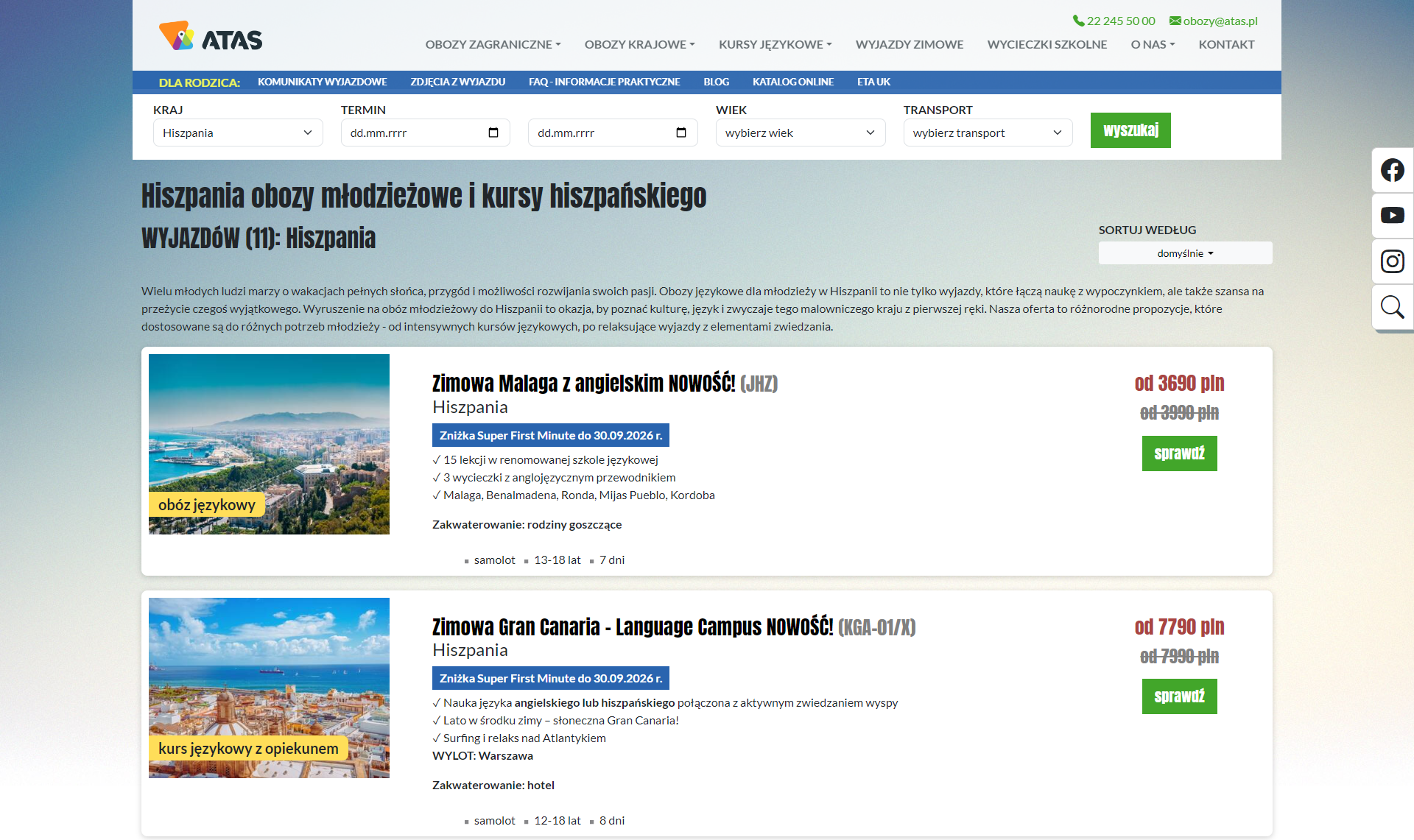 Jak wybrać program wyjazdu dopasowany do zainteresowań nastolatka?
