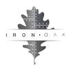 Logo firmy Iron Oak - metalowe ozdoby