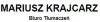 Logo firmy Mariusz Krajcarz - Tłumacz Przysięgły języka niderlandzkiego