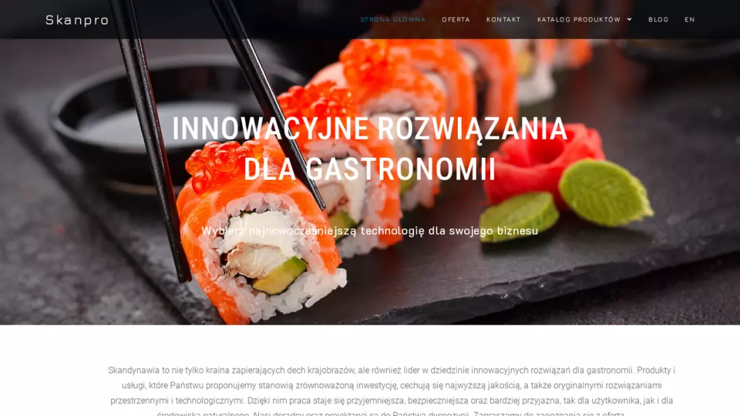 Zrzut ekranu strony